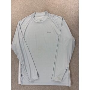 Simms Performance Long Sleeve Fishing Shirt (Men's XL) Blue